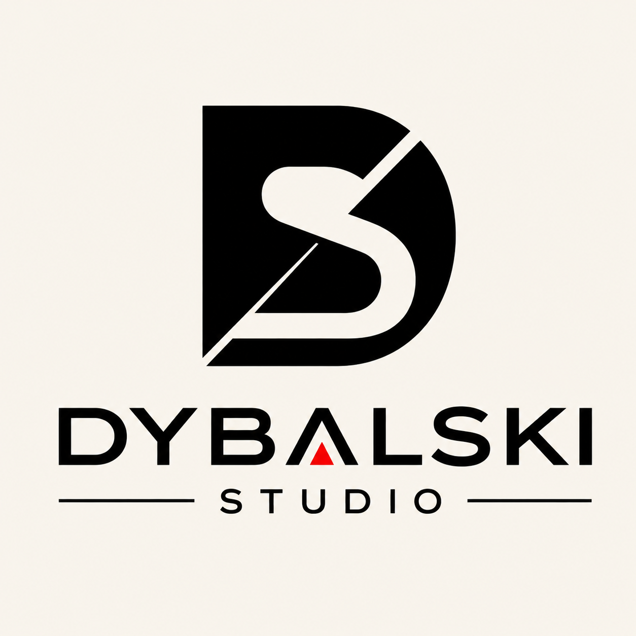 Projekt logo — Dybalski Studio