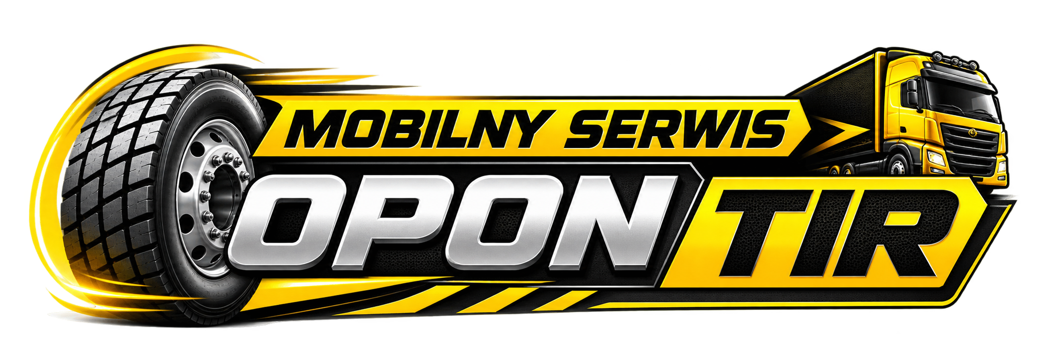 Logo Mobilny Serwis Opon TIR — projekt Dybalski Studio